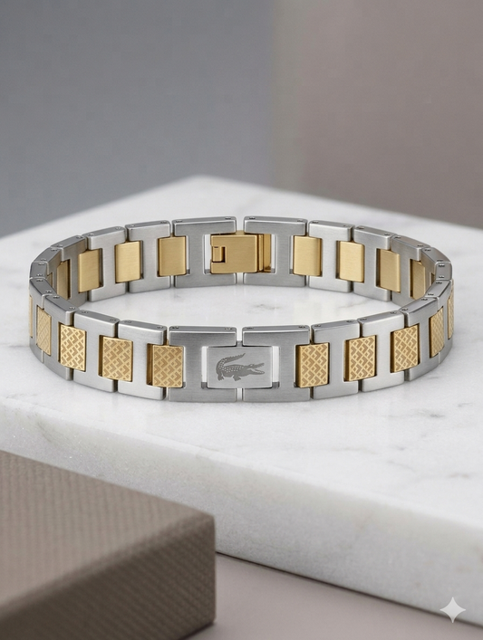 Pulsera Lacoste Plata/Oro