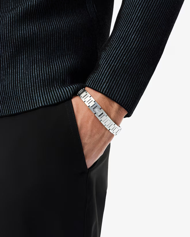 Pulsera Lacoste Plata